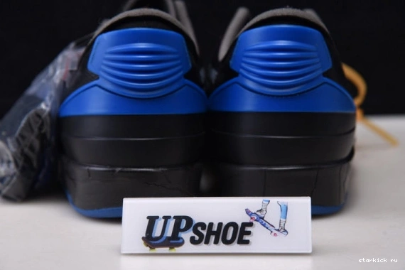 SP Retro O-W Jordan Black Low Blue Air 2 DJ4375-004 DJ4375-004 0522